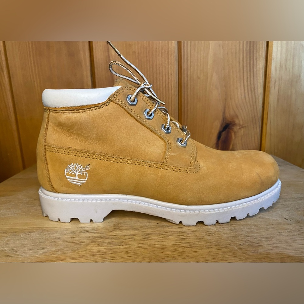 Timberland Tan Leather Boots